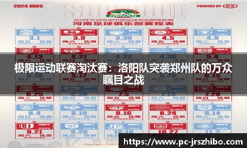 极限运动联赛淘汰赛：洛阳队突袭郑州队的万众瞩目之战